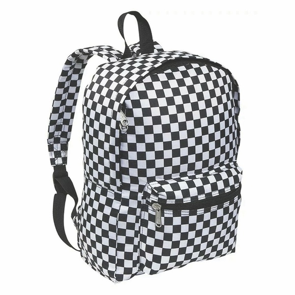 Everest Basic Pattern B&W Backpack - Picture 1 of 3